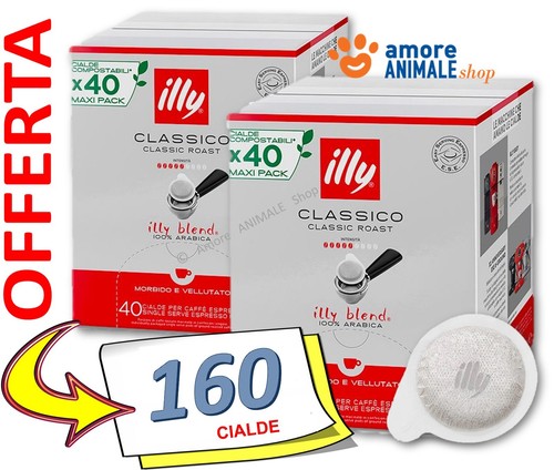160 dosettes illy café filtre - dosettes,