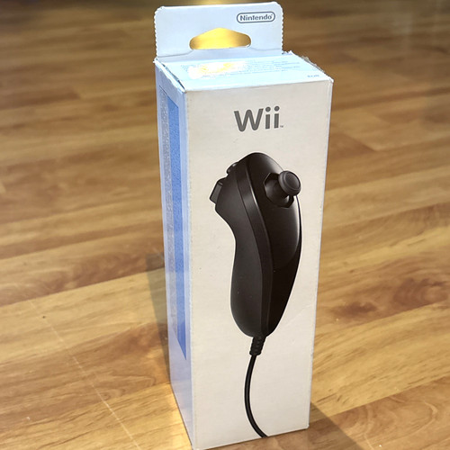 Nunchuk noir officiel - nunchuk,
