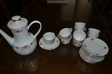 Service à café en porcelaine de Bavière, en parfait état