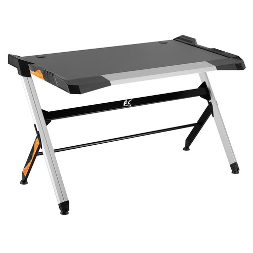 Bureau gaming led noir rvb - bureau,