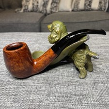 48g (BBB) A. FRANKAU'S GOLDEN AGE Bent Billiard English Estate Pipe