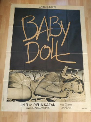 Affiche cinema baby doll - baby, x