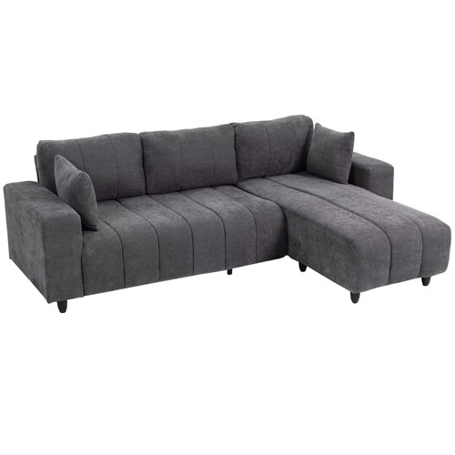 Homcom canapé angle 242 x - homcom, d'angle