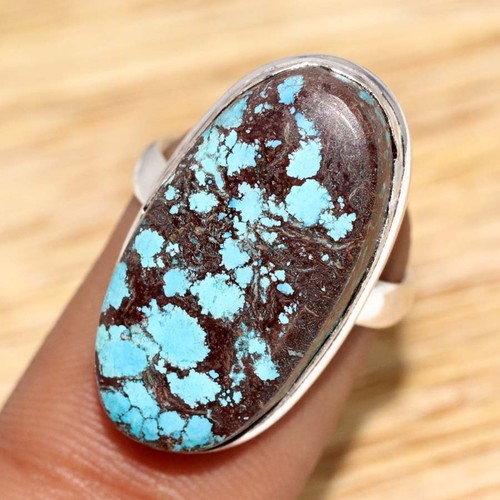 Bague turquoise plaquée - turquoise,