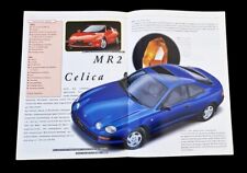 Toyota Starlet Paseo Corolla Camry MR2 W2 Celica T20 Brochure Brochure Switzerland L
