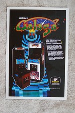 Galaga Ardade Video Game promotional poster #1  80s