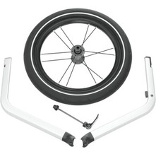 Chariot Jogging Kit - Cross/Lite 2 Double  Silver