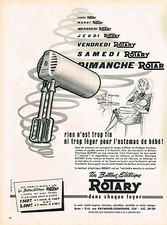ADVERTISING ADVERTISING 054 1956 ROTARY Electric Drummer