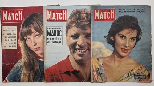 Magazines paris match 1955 - paris,