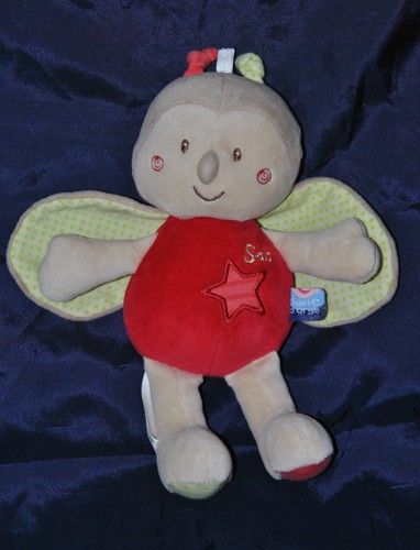 Peluche doudou coccinelle - doudou,