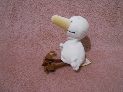 Doudou oiseau blanc - , noukie's