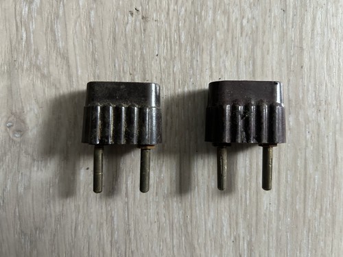 Lot prise électrique marron - lot, 2