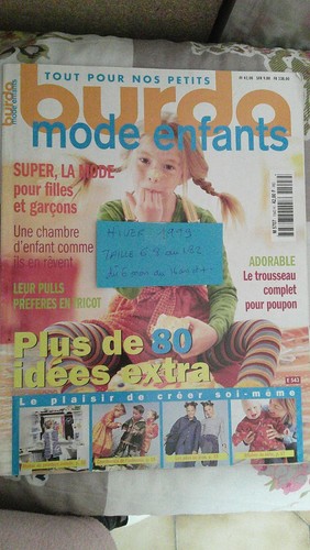 Magazine burda enfants hiver - magazine,