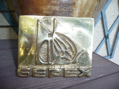 Medaille plaque bronze - plaque,