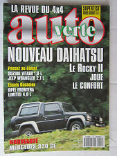 AUTO VERTE  4X4 N° 150 /DAIHATSU ROCKY II/VITARA 1,9L/WRANGLER 2,1L/FRONTERA 4,0