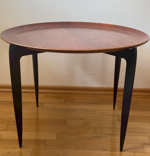 Table ronde extensible - extensible, bois