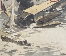 Hydravion abattu Marine 1914