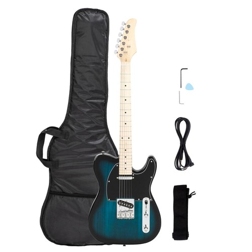 Trans blue tele style - trans,