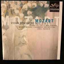 Violin Concertos Nos. 3 & 5, Wolfgang Amadeus Mozart, Frank Peter Zimmermann