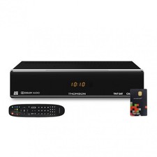 Thomson Récepteur Tv Satellite Hd + Carte D'accès Tntsat V6 Astra 19.2e