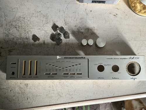 Façade ampli marantz - façade, pm350