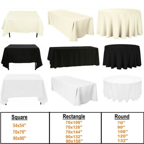 Nappe polyester unie - polyester,
