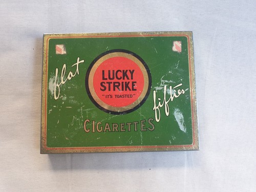 Boite vide cigarette lucky - de,