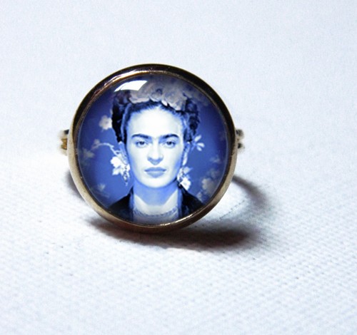 Bague frida kahlo - bague,,