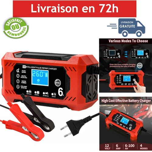 Chargeur batterie 6 - 12,