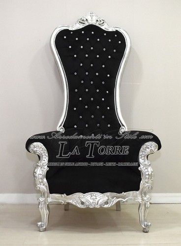 Fauteuil reine baroque - reine,
