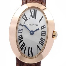 CARTIER Mini Baignoire W8000017 18K Pink Gold Quartz Ladies Watch_842257
