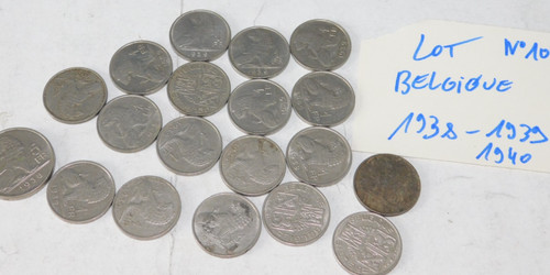 Lot pieces monnaie - lot, 1-5
