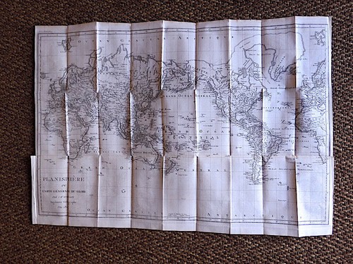 Carte map atlas poirson - carte, 1810