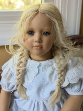 Annette Himstedt Puppen Kinder Vinyl Child Doll Julie From Sweden 23"