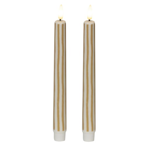 Bougie led cire véritable - led,