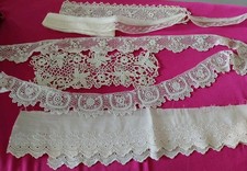 Lace samples, embroidery. For collection, various creations