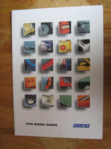 Fiat range brochure page - fiat,