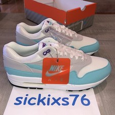 Nike Air Max 1 Anniversary 'Aqua' Men's Size 10-15/EUR 44-49.5 [908375 105]