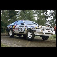 Photo A.034687 MITSUBISHI STARION TURBO LAINE-VIRTANEN 1000 LAKES RALLY 1986