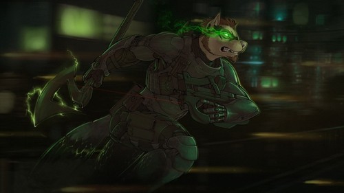 Furry anthro p90 anime - furry,