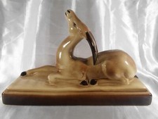 GRANDE STATUETTE " ANTILOPE "