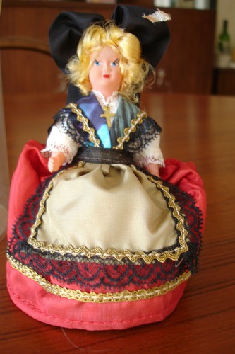 Poupée folklorique alsacienne - poupÉe,