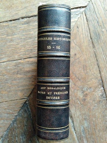Recueil art héraldique noms - recueil,