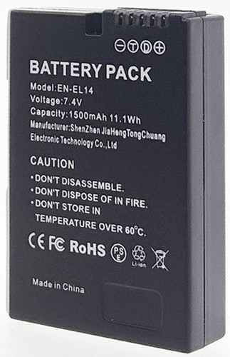 Batterie pour nikon d3200 - batterie,