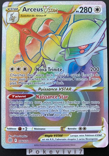 Carte pokemon arceus - carte,
