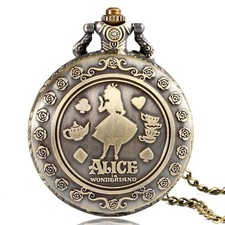Montre Gousset Alice au Pays