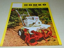 KOMKO H 1344 1346 1347 1349 Mower Mower Prospectus Brochure