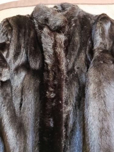 Manteau long femme fourrure
