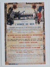 Affiche Marine nationale de