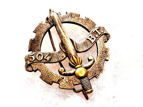 Insigne béret 504 - béret, 504°
